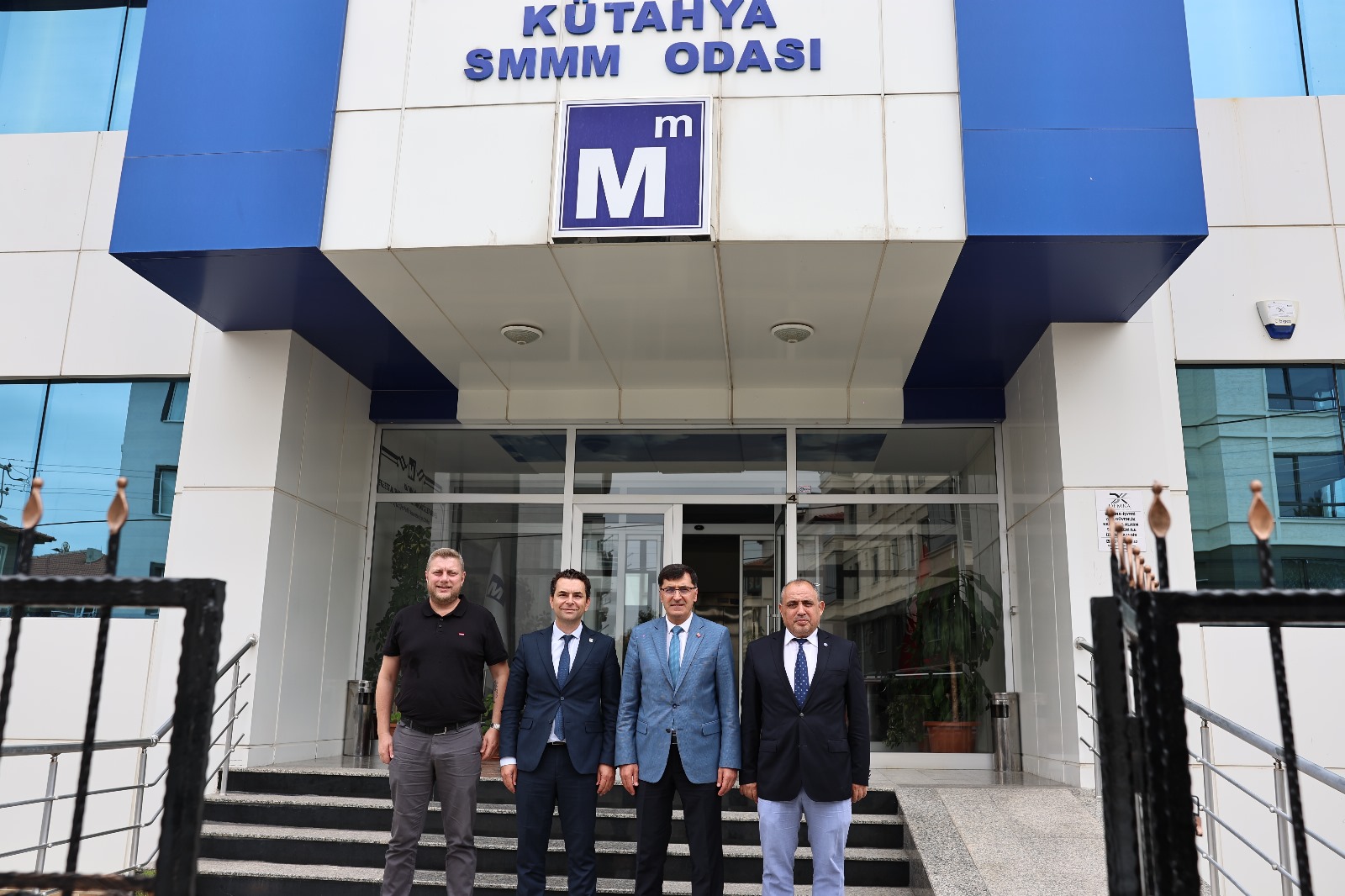 Başkan Kahveci’den SMMMO Yönetimine hayırlı olsun ziyareti