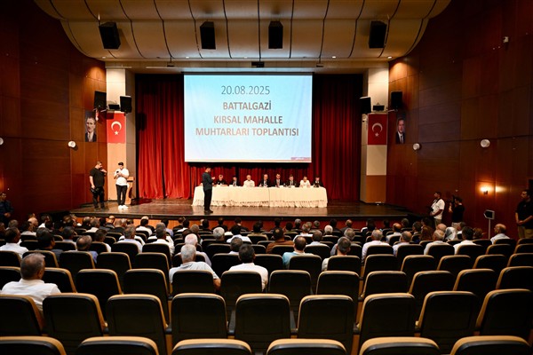 Battalgazi Kırsal Mahalle Muhtarlar Toplantısı yapıldı