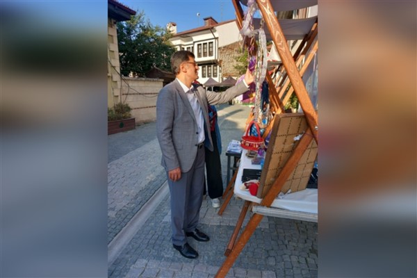 Başkan Kahveci, Germiyan Sokak’taki üreticilerle buluştu