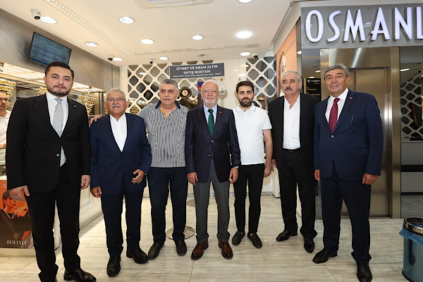 Büyükkılıç ve Elitaş’tan Kazancılar Çarşısı esnafına ziyaret