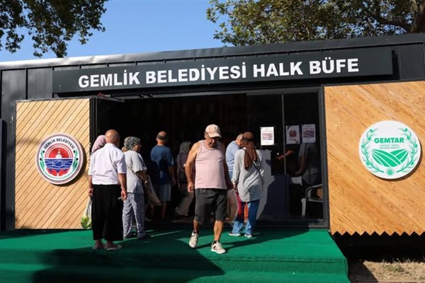 Gemlik Belediyesi’nden Kumla’ya Halk Büfe
