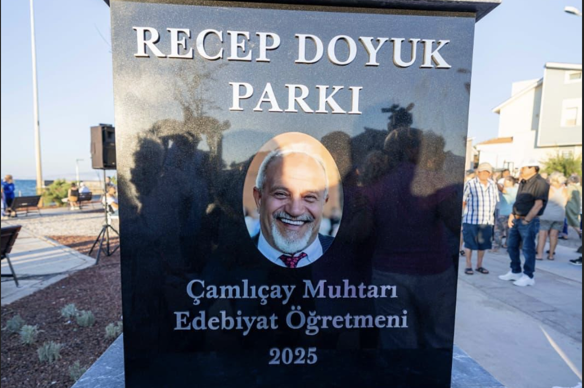 Urla’da Recep Doyuk Parkı açıldı