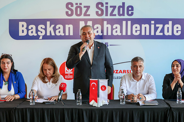 Keçiören’de “Söz Sizde” buluşmaları sürdürülüyor