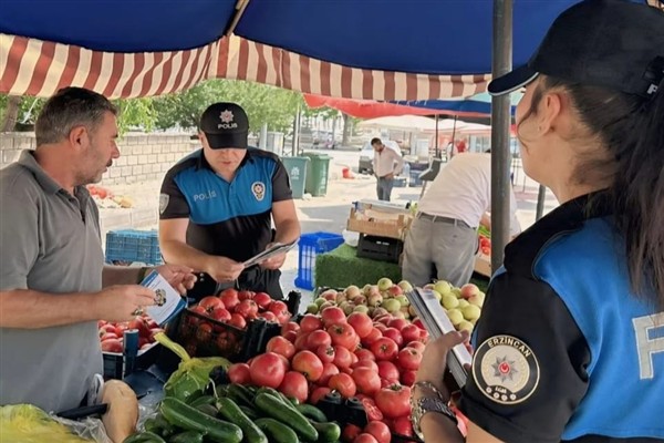 Erzincan emniyetinden semt pazarlarında dolandırıcılık ve sahte para uyarısı