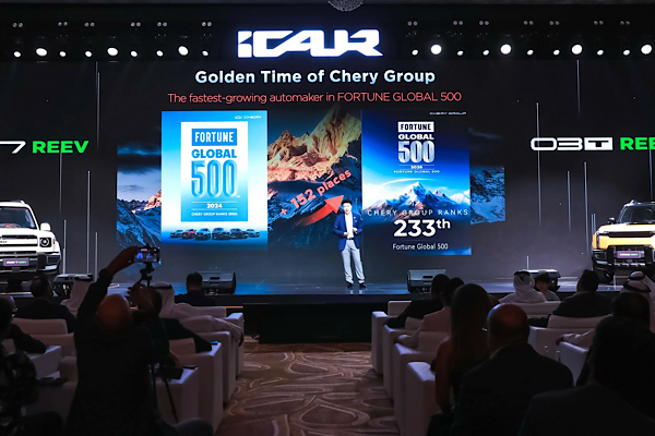 Chery’nin iCAUR markası, Dubai’de yeni SUV modellerini tanıttı