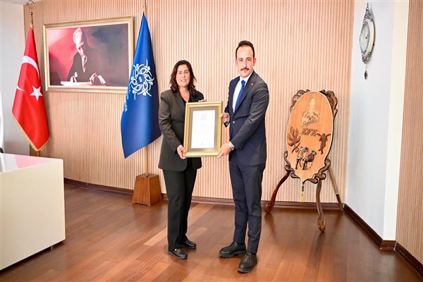Başkan Çerçioğlu’na Vakıflar Bölge Müdürü Vural’dan ziyaret