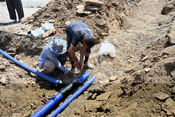 MASKİ Genel Müdürlüğü, Salihli’de içme suyu altyapısını yeniliyor