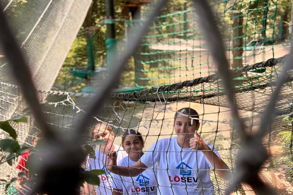 Tedavisi tamamlanan çocuklar yazın tadını LÖSEV ile çıkardı