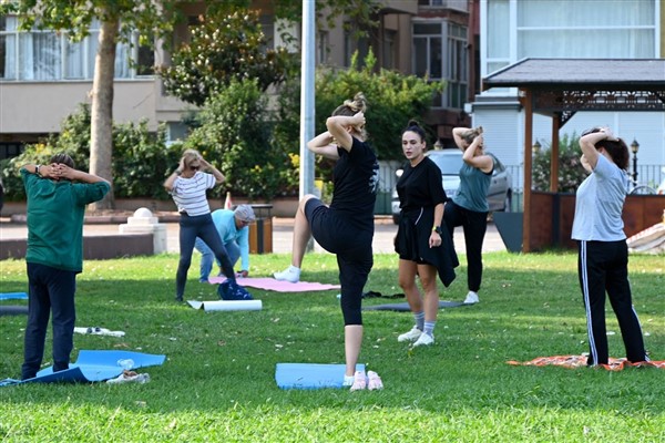 Yalova’da sabah sporu etkinliği devam ediyor