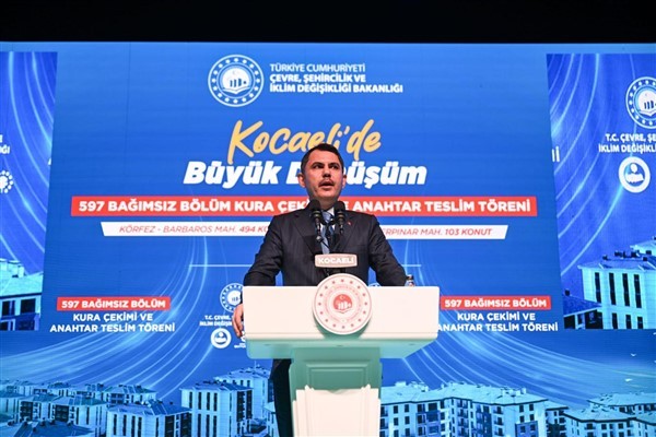 Bakan Kurum: Afetin yaralarını sarmaya başladık