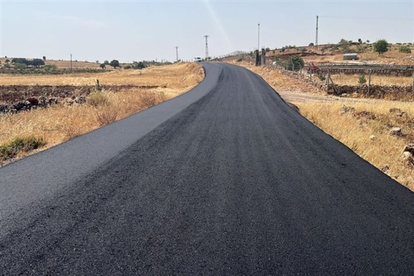 Mardin’de asfalt çalışmaları aralıksız sürüyor
