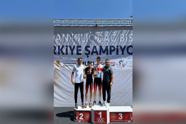 Karaman ekibinden Dağ Bisikleti Türkiye Şampiyonası’nda 1 altın, 1 gümüş madalya