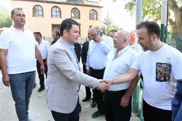 Başkan Aydın, Mürseller’de vatandaşla buluştu