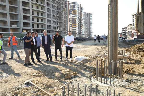 Başkan Doğan, yol çalışmasını inceledi