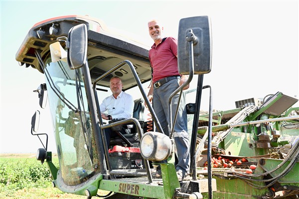 Karacabey’de hasat sezonu sürüyor