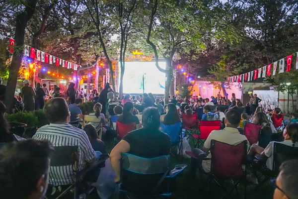 Keçiören’de açık hava sinema etkinliği