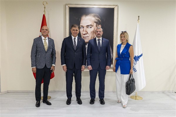 Başkan Tugay’a Belarus ve Hırvatistan’dan İEF ziyareti