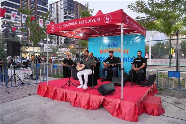 Keçiören’de yaz konserleri devam ediyor