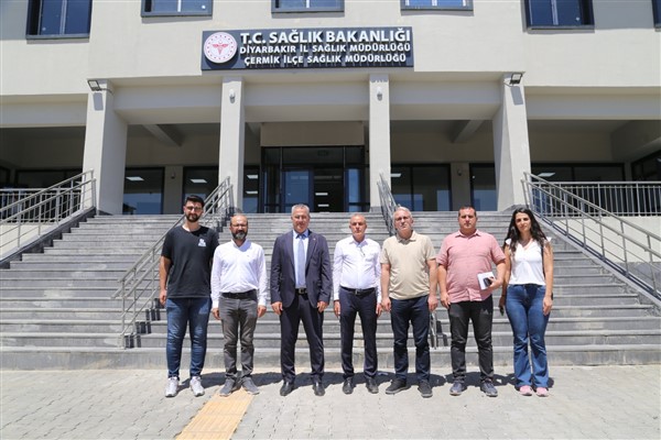 Diyarbakır’ın Çermik ilçesinde yapımı tamamlanan Sağlık Kompleksi, açılışa gün sayıyor