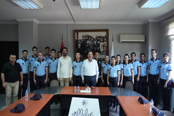 Milas Belediyesi Zabıta Memurları, görevlerine başladı