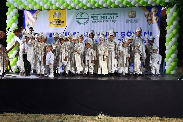 Konya Büyükşehir Belediyesi, Üsküp’te sünnet şöleni düzenledi