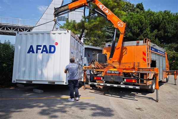 Sakarya’da 4 noktaya afet konteyneri kuruldu