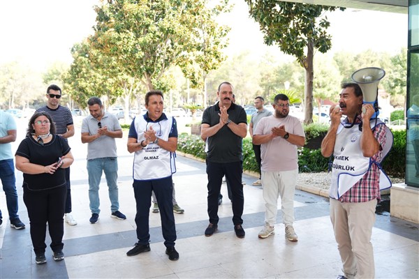 Başkan Kotan’dan memur eylemine destek