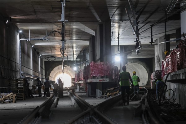 Ümraniye-Ataşehir-Göztepe Metro Hattı’nda yapım süreci yüzde 88’e ulaştı