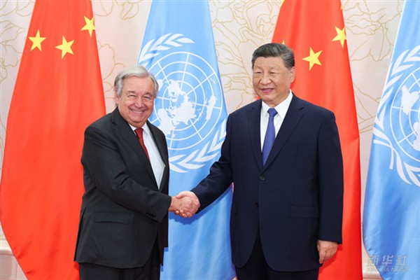 Cumhurbaşkanı Xi, BM Genel Sekreteri Guterres’le görüştü