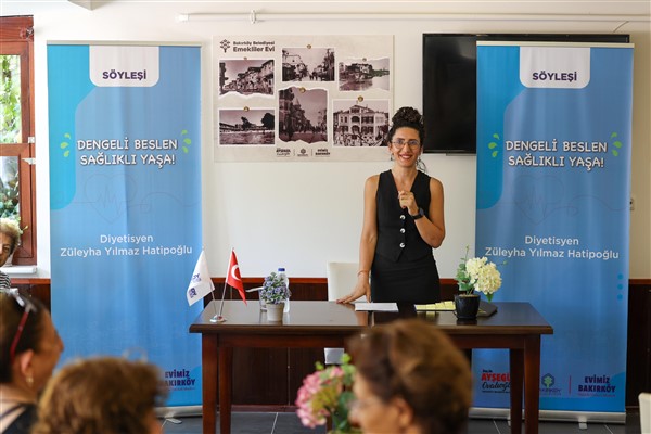 Bakırköy’de “Dengeli Beslen, Sağlıklı Yaşa” söyleşisi