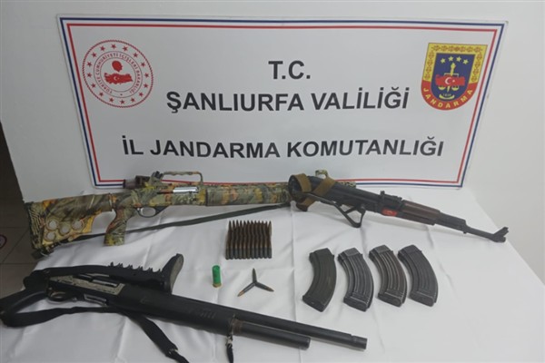 Şanlıurfa’da ruhsatsız silah operasyonu