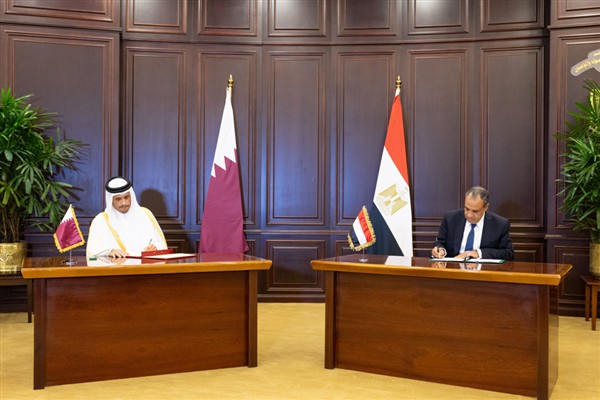 Katar-Mısır Ortak Yüksek Komitesi’nin 6. toplantısı, Kahire’de yapıldı