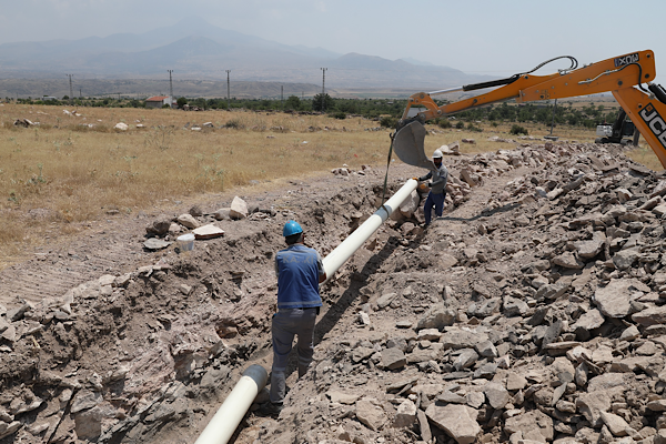 Kayseri’de 3 milyon TL’LİK altyapı çalışması