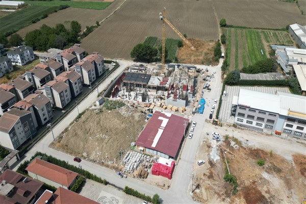 İnegöl’de KYK erkek öğrenci yurdu yapımına başlandı