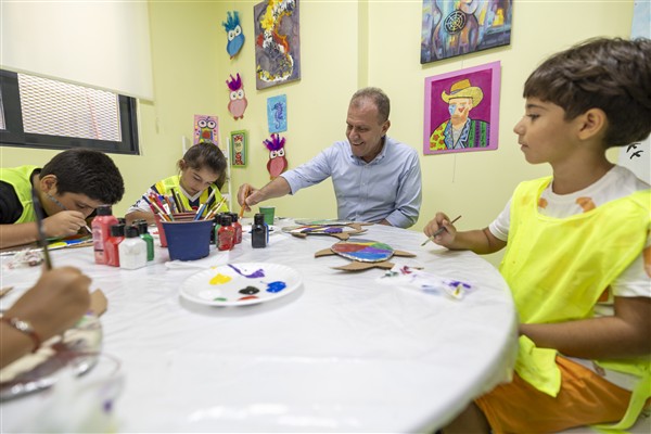 Başkan Seçer’den Toroslar Spor Park ve Çocuk Kampüsü’ne ziyaret