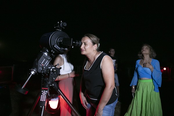 2. Geleneksel Darısekisi Gece Gözlem Şenliği düzenlendi