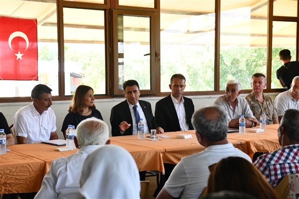 Vali Aygöl, Geyiksuyu’nda vatandaşlarla bir araya geldi