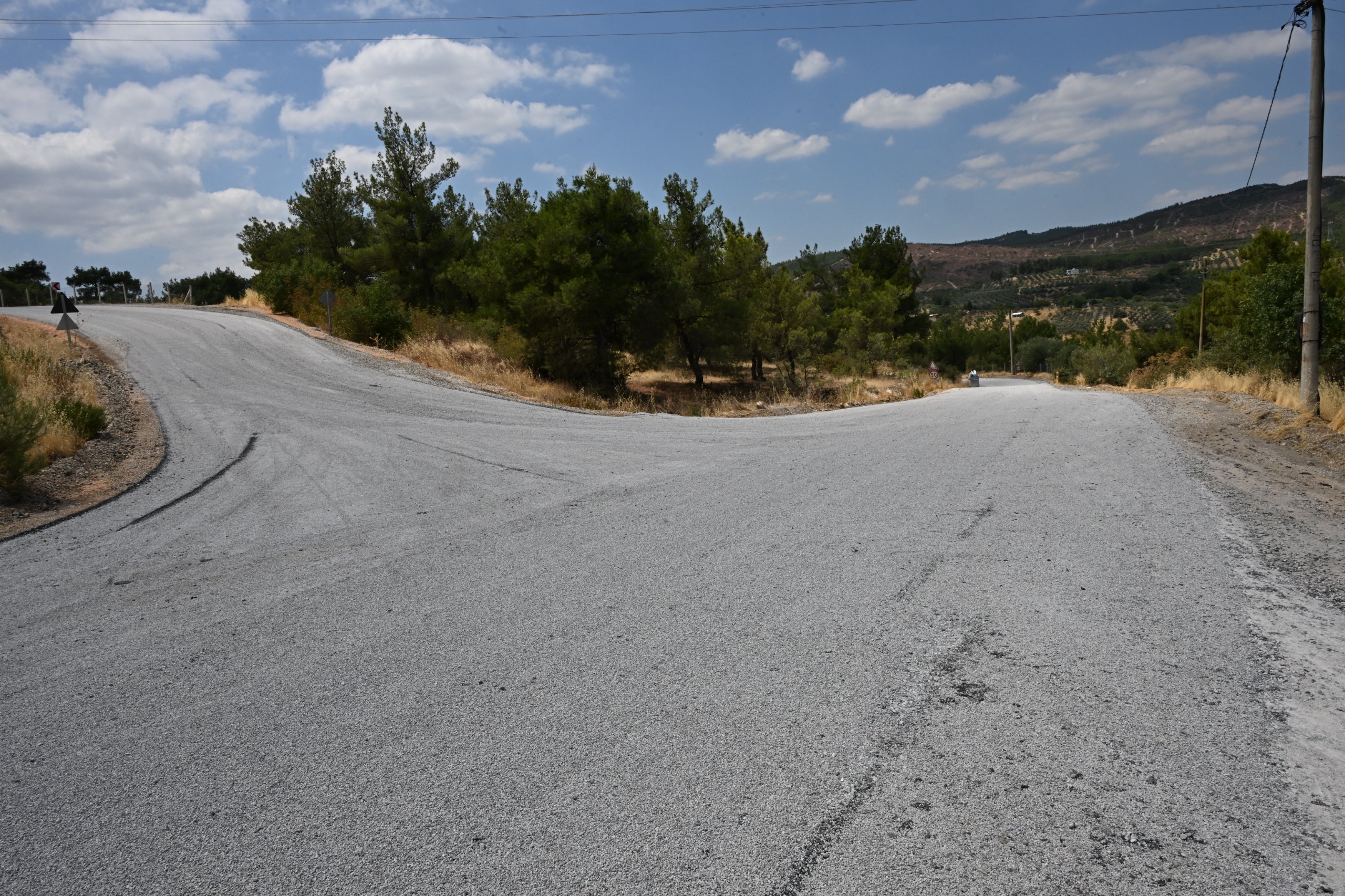 Yuntdağı’nda 17 kilometrelik yol yenileniyor