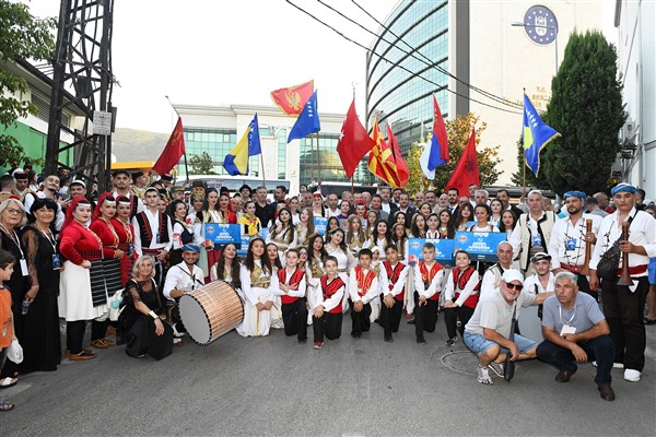 Uluslararası NAKEM Osmangazi Belediyesi Balkan Festivali, başladı