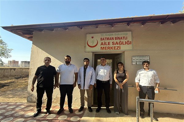 Batman’daki Aile Sağlığı Merkezleri’nde hizmet kalitesi denetleniyor