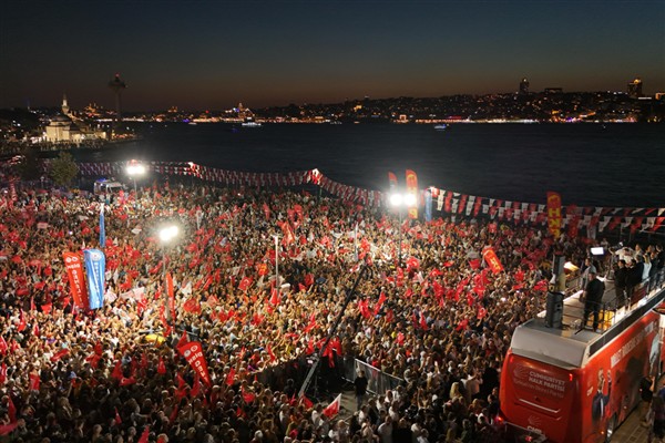 “Millet İradesine Sahip Çıkıyor” mitingi, Üsküdar’da