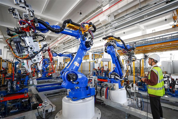 Çin endüstriyel robot pazarında liderliğini sürdürüyor