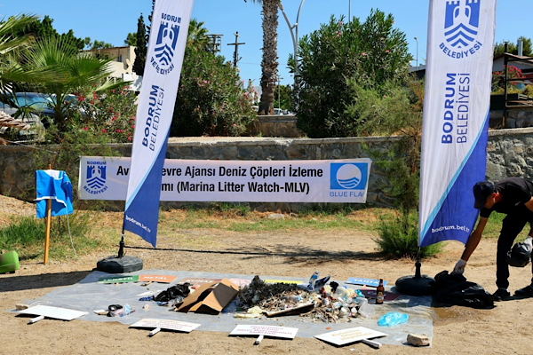 Turgutreis’te Deniz Çöpleri İzleme Programı seferberliği