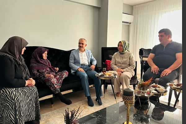Başkanı  Çiftçi’den vatandaş ziyaretleri
