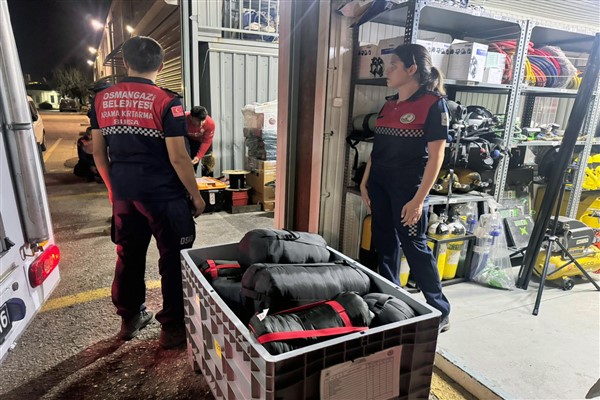 Osmangazi’den Sındırgı’ya deprem sonrası destek