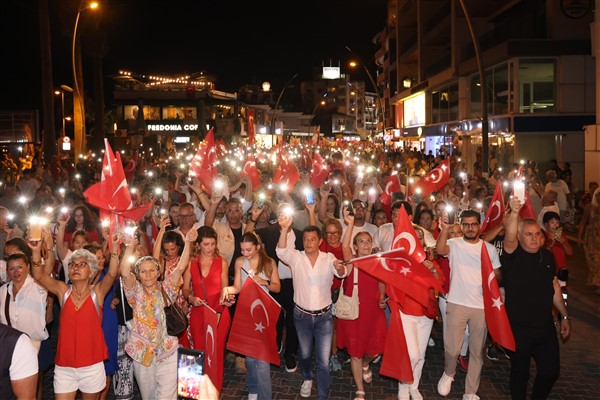 Marmaris’te 30 Ağustos kutlamaları gerçekleşti