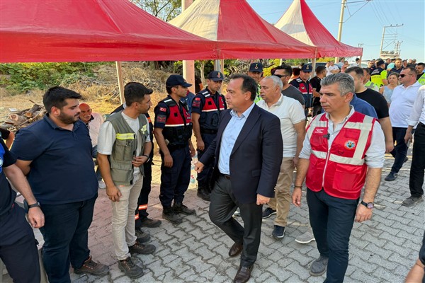 Başkan Dutlulu, Soma yangınını yerinde inceledi