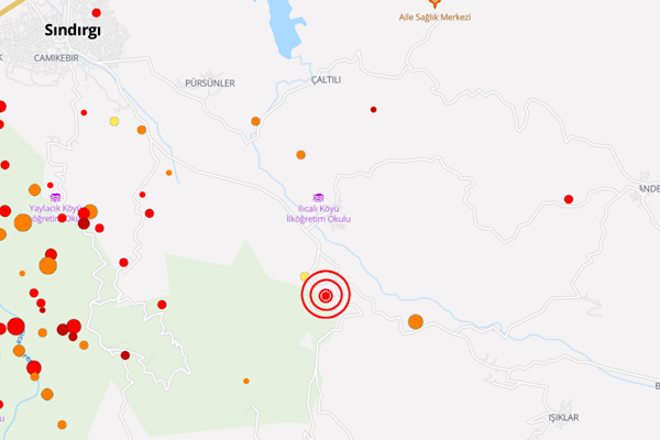 Balıkesir’de deprem