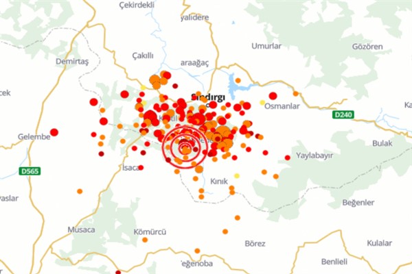 Balıkesir’de deprem