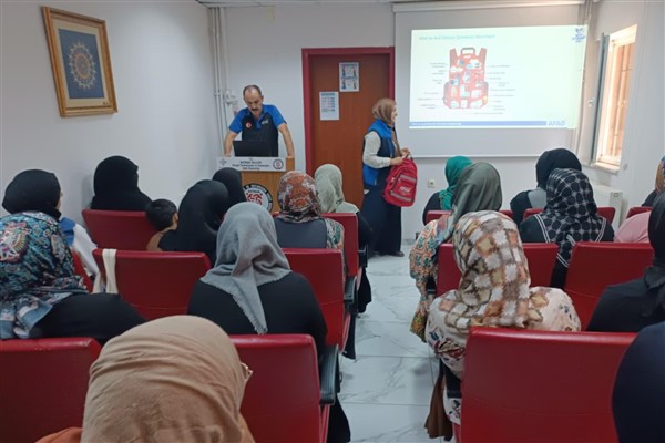 Batman’da kadınlara yönelik afet farkındalık eğitimi